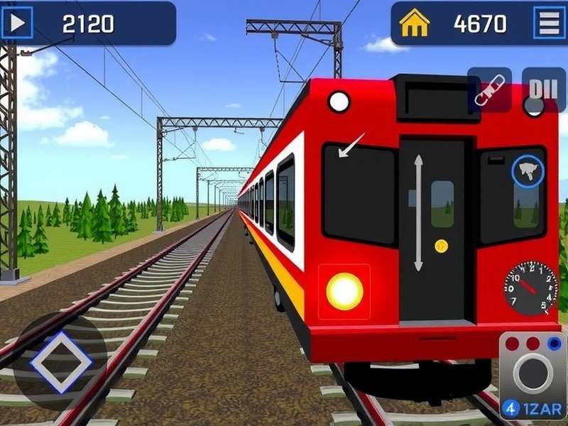 Commuter Rail Runner Gameplay Screenshot